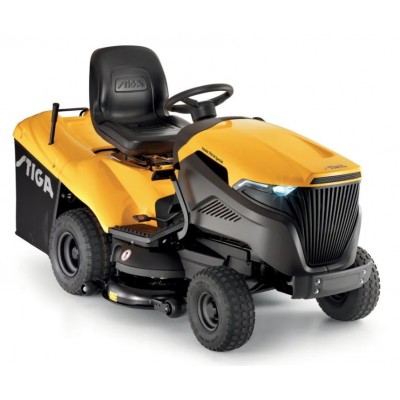 Купить садовый трактор STIGA Estate 7102 W (двухцилиндровый мощный двигатель, травосборник на 300 литров)